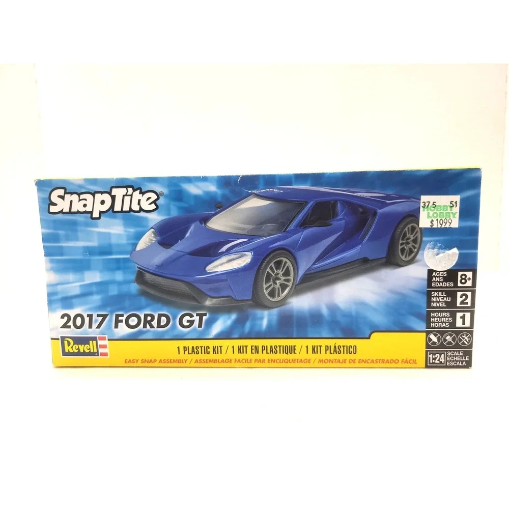 2017 Ford GT Revell Snap Tite Model Kit 1/24 Scale Factory Sealed